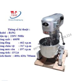 Máy đánh trứng 15 Lít B15G