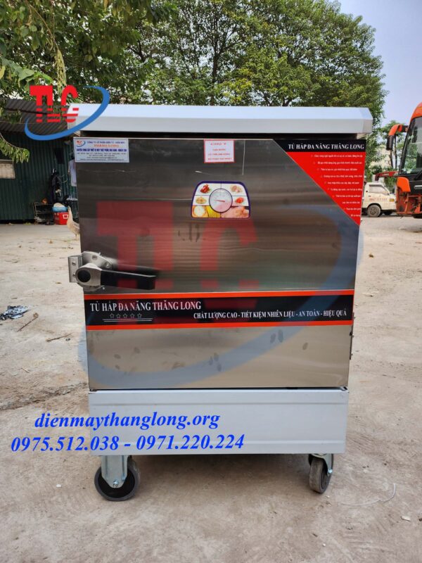 tủ hấp caramen 6 khay điện
