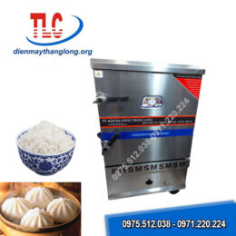 Tủ hấp công nghiệp 8 khay gas Thăng Long