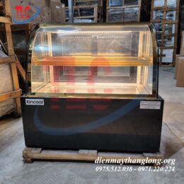 Tủ bảo quản bánh kính cong 90cm KINCOOL