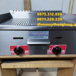 Bếp chiên mặt nhám dùng gas
