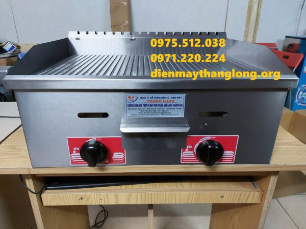 Bếp chiên mặt nhám dùng gas