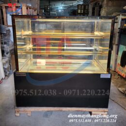 Tủ đựng bánh kính vuông 1.2m - 3 tầng KINCOOL