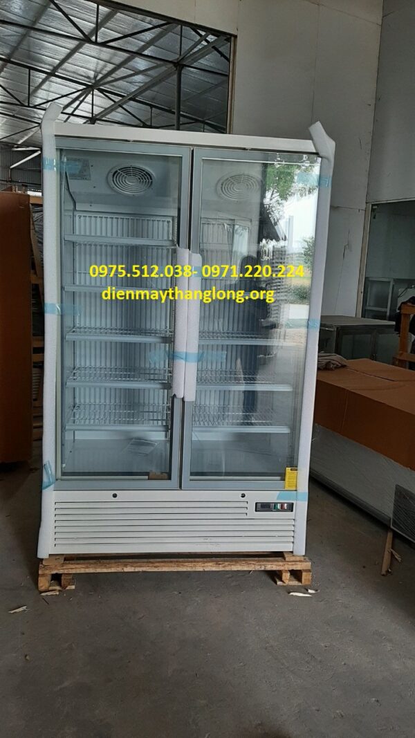 Tủ đông đứng 2 cánh kính