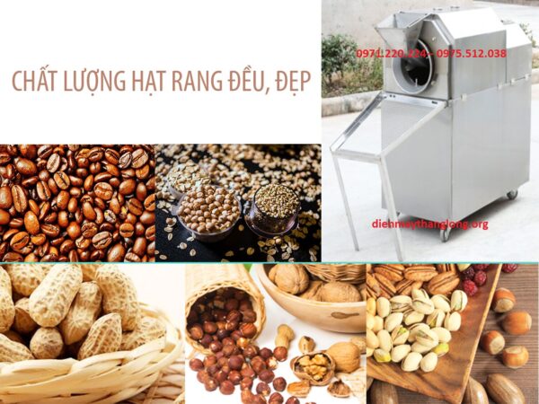 Máy rang hạt RH25D