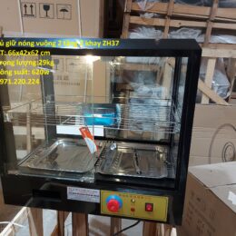 Tủ giữ nóng thực phẩm kính vuông ZH37
