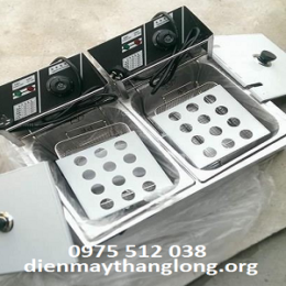 Bếp chiên nhúng đôi dùng điện