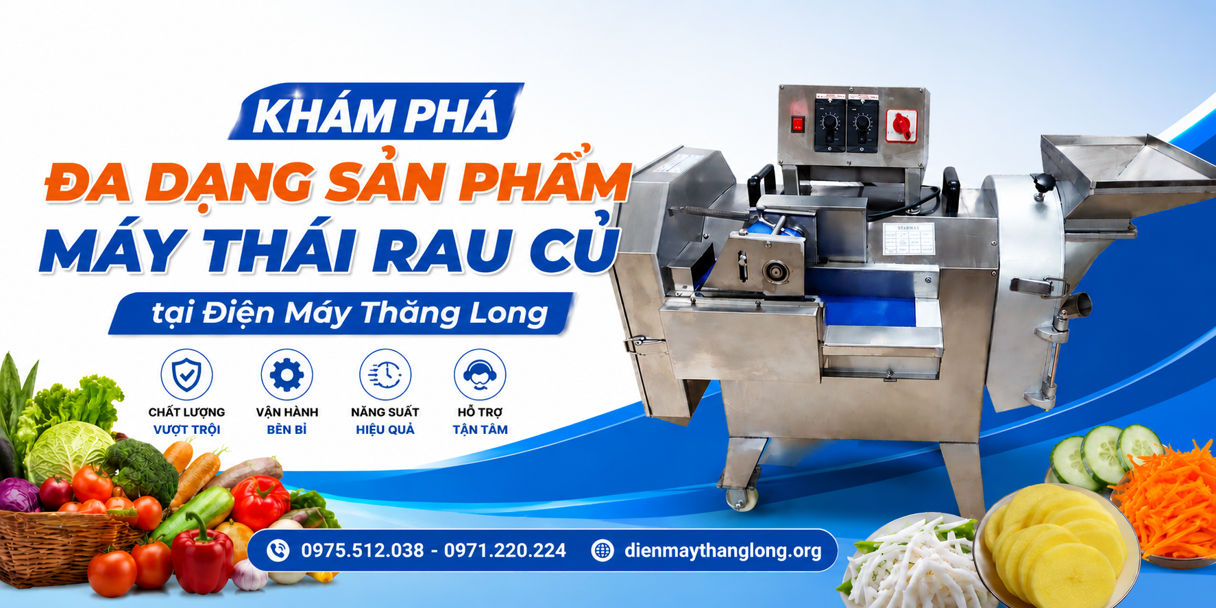 Khám Phá Đa Dạng Sản Phẩm Máy Thái Rau Củ tại Điện Máy Thăng Long
