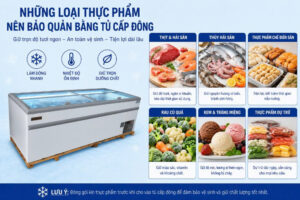 Những Loại Thực Phẩm Nên Bảo Quản Bằng Tủ Cấp Đông