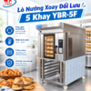 lo nuong xoay 5 khay